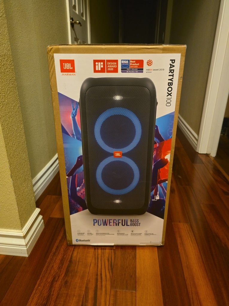 JBL PARTYBOX 100 Bluetooth Speaker (NEW)