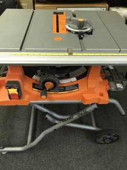 Ridgid 10” Table Saw