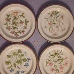 Flowered Luncheon Plates
