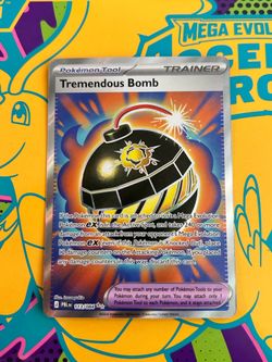 Tremendous Bomb #113 Pokemon TCG Pitch Black Mega Evolution
