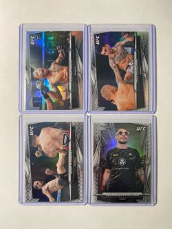 2026 Topps Chrome UFC card lot(Lot of 4)