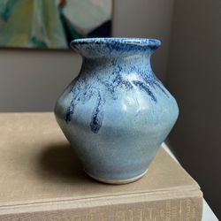 Handcrafted Abstract Accent Vase ( H5” ) firm on price 