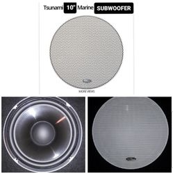 New 10" 100% Waterproof Tsunami Subwoofers 
