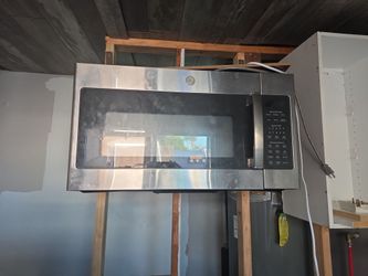 GE Stainless Steel Over-the-Range Microwave