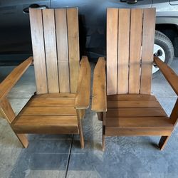 World Market Solid Wood Adirondack Chairs – Set of 2