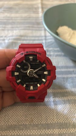 Casio G-Shock Red Ana-Digi Watch