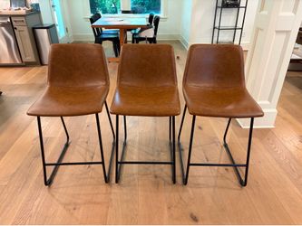 Counter height barstools (3)