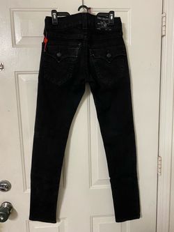 True Religion black jeans ROCCO Relaxed Skinny