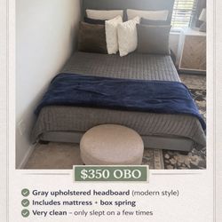 Full Size Bed Mattress Including 