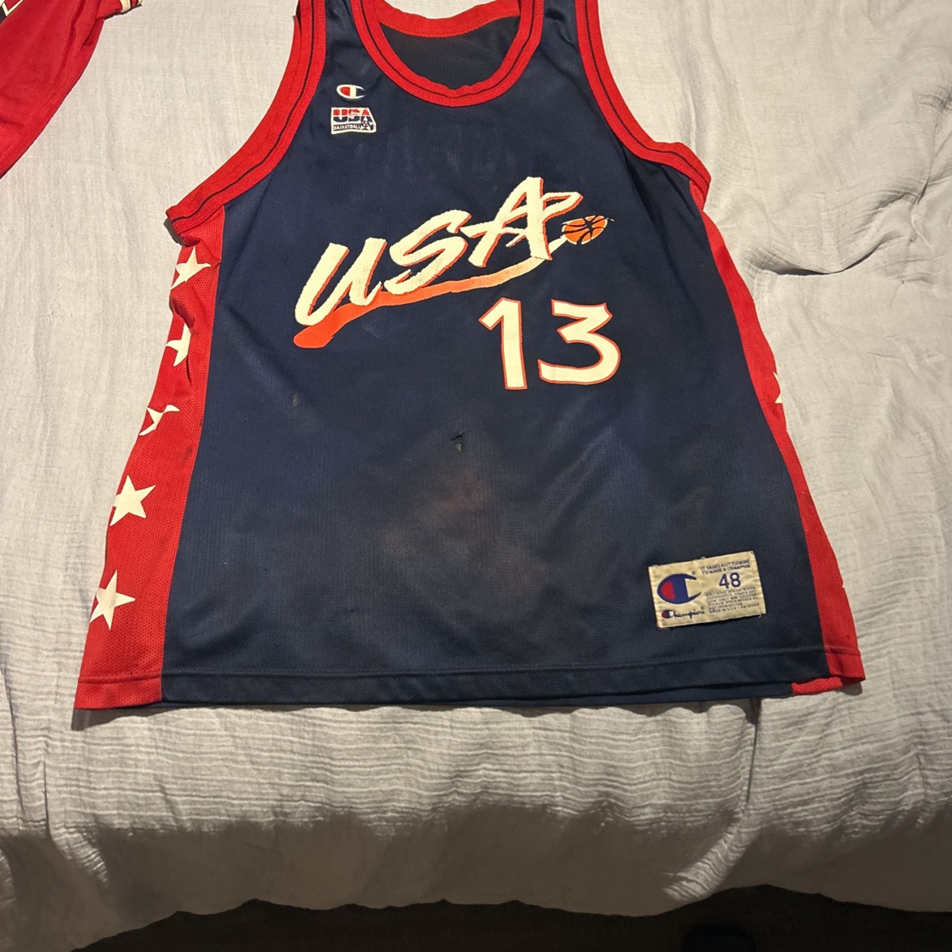 Shaquille Oneal Dream Team Usa Jersey 13