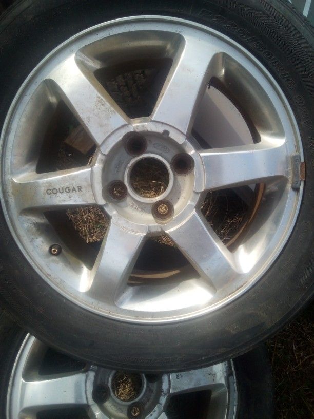 4 Cougar Wheels
