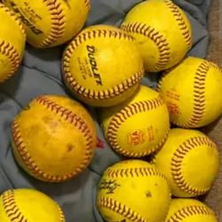 12 Inch Softballs Slow Pitch