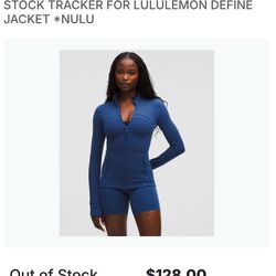 Lululemon define jacket Nulu Size 2