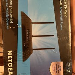 Nighthawk AC2600 Smart WiFi Router