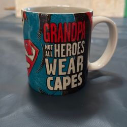 Hallmark Superman ‘Grandpa -Not All Hero’s Wear Caps’ Mug