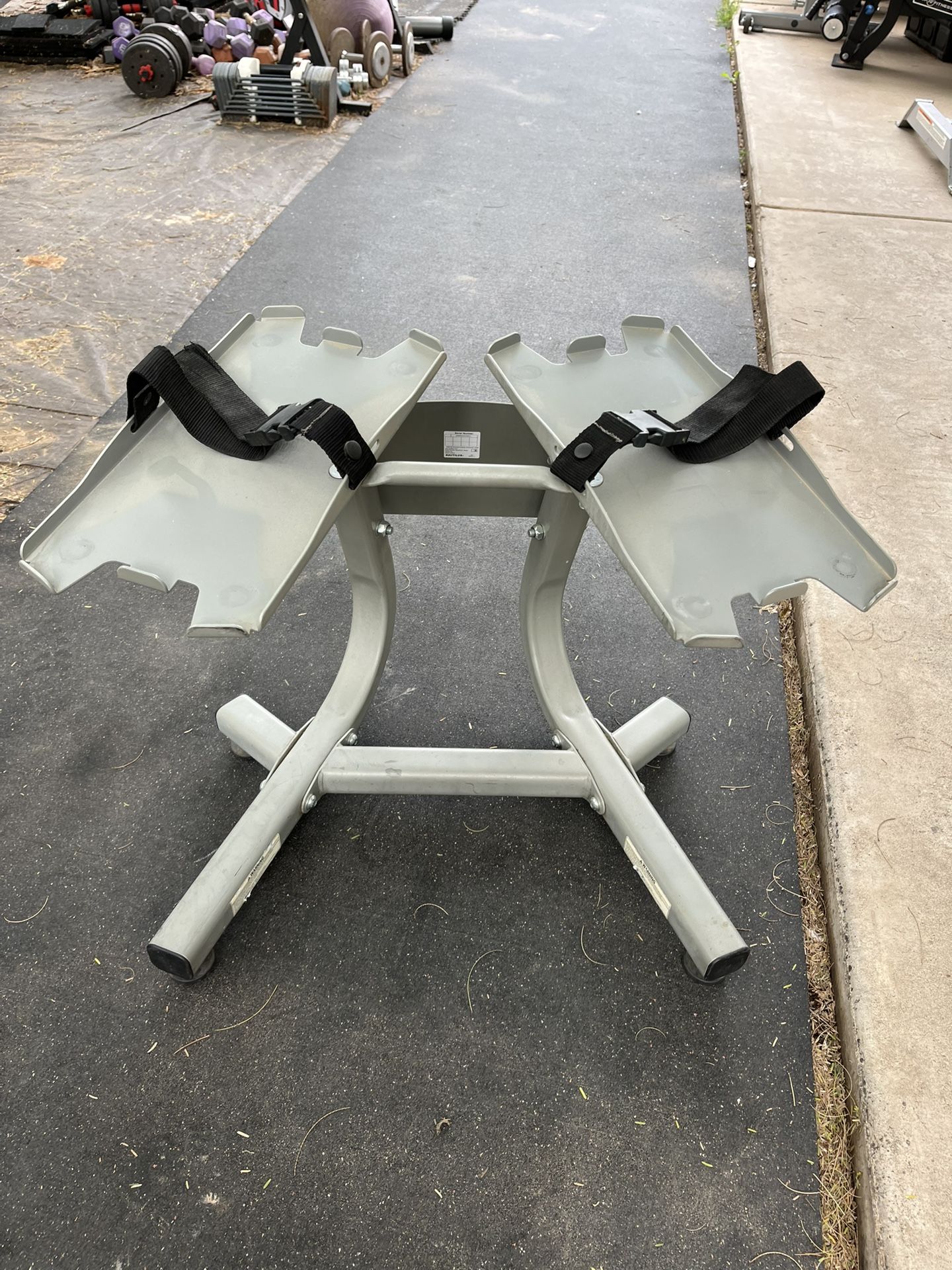 Bowflex 552 Adjustable Dumbbell Rack