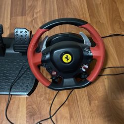 Xbox Pedals And Wheel
