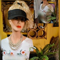 Vintage Mannequin Bust 