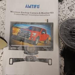 Amtifo Back Up Camera And Screen Plus 3 Extra Cameras