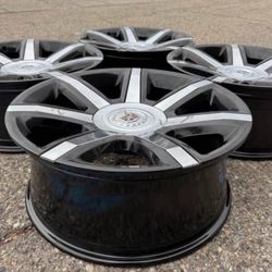 22” CADILLAC ESCALADE FACTORY OEM PLATINUM GMC DENALI SIERRA YUKON CHEVY RIMS NEW REFURB