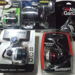 Fishing Reels Never Used 