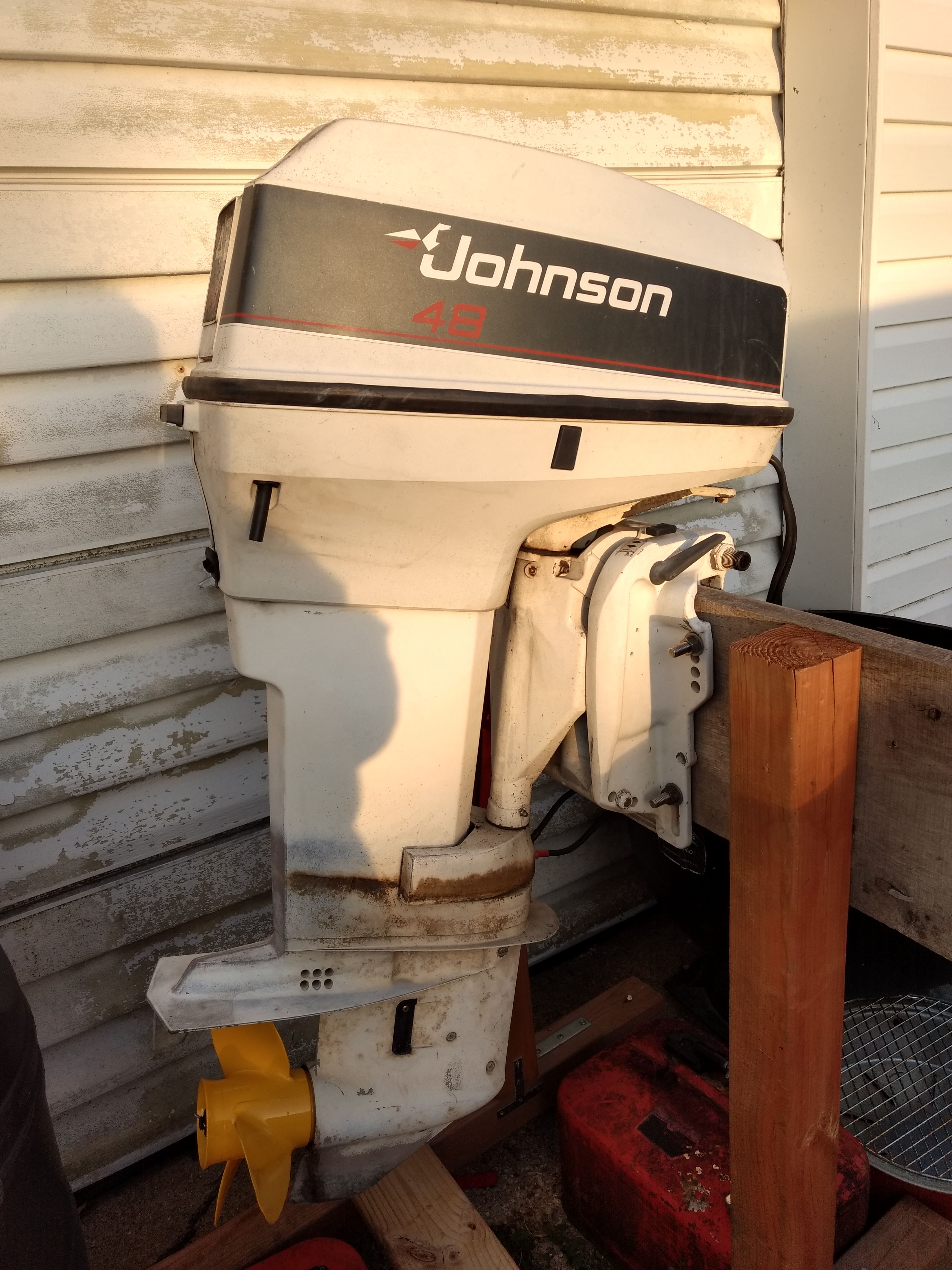 1996 Johnson 48 SPL 48 hp. Outboard motor