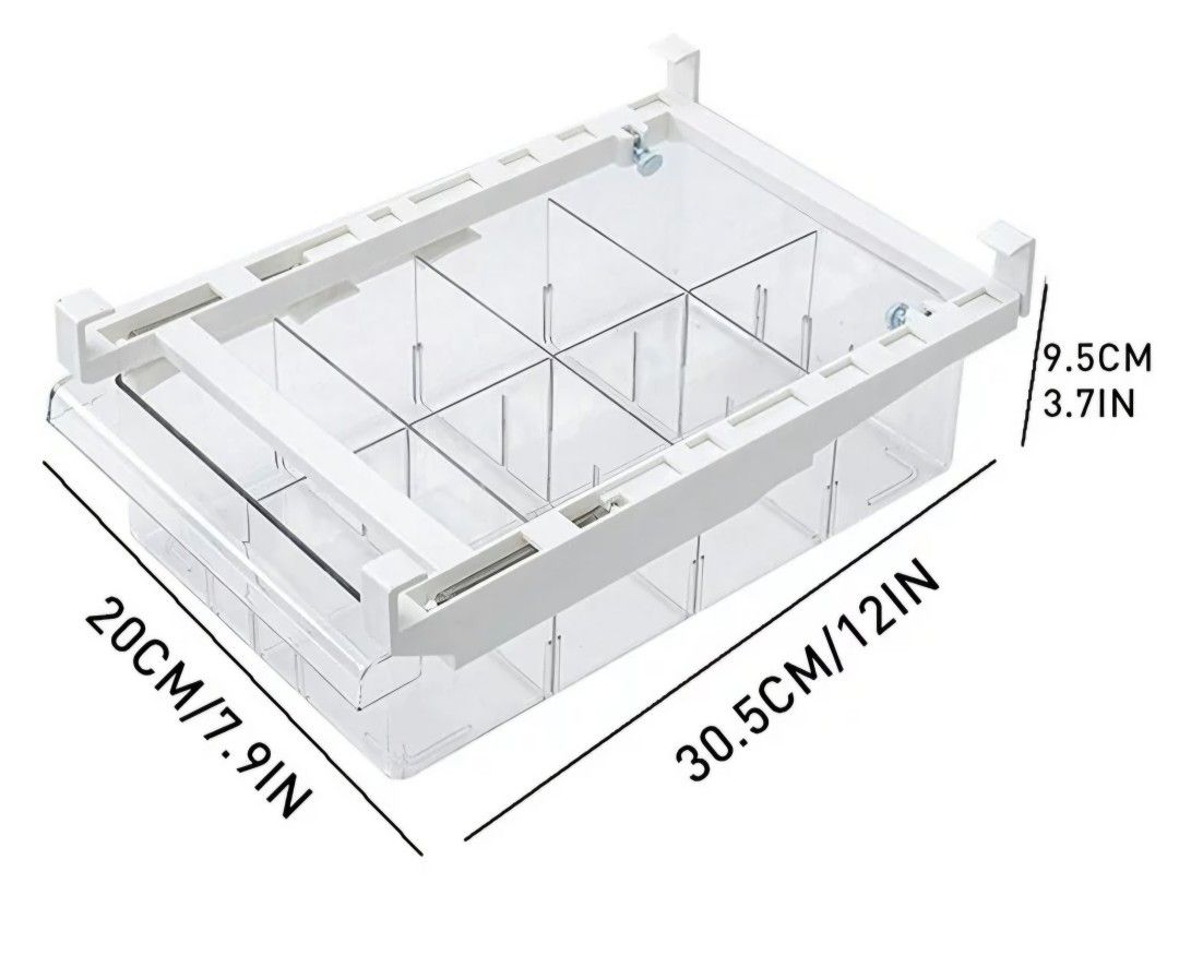 Refrigerator storage box/drawer.