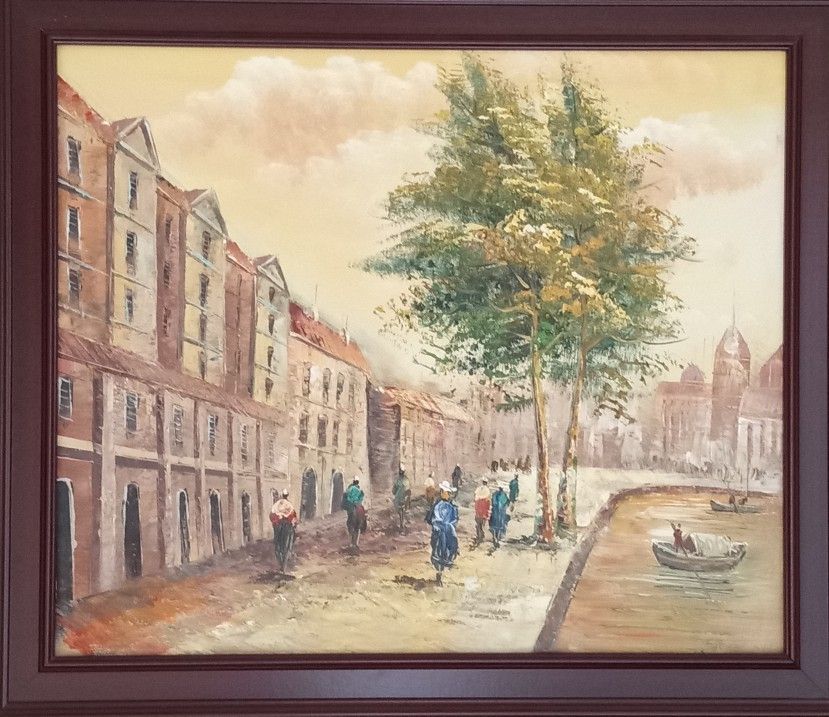 Burnett Inspired OOC Painting In Mahogany Framing!