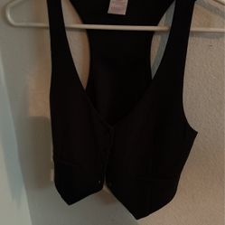 Women’s Size Small Black Vest