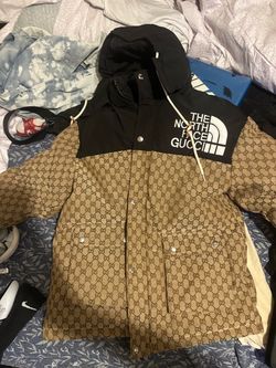 North face gucci puffer jacket