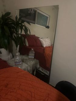2 large mirrors