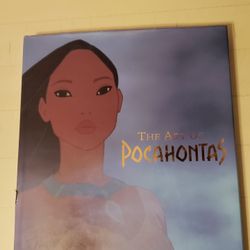 NWOT  90s Art of Pocahontas Book
