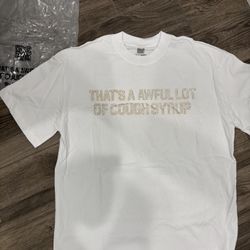 Awfull Lot Of Cough Syrup T Shirt Record 