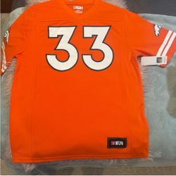 NEW MEN BRONCOS SHIRT SZ M