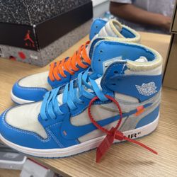 Jordan 1 Retro High Off-White University Blue 
