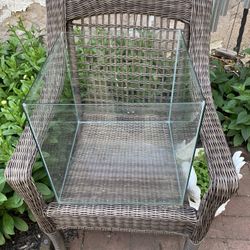 Terrarium Glass Cube Seamless 15x15x15 for Reptiles or plants  