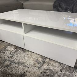 White Gastelum coffee table, 4 drawers.from Wayfair 