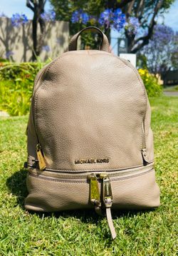 Michael Kors Rhea Medium Pebbled Leather backpack
