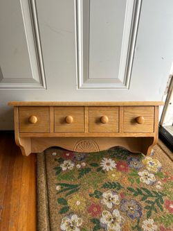 Solid Oak Wall Shelf / Floating Shelf