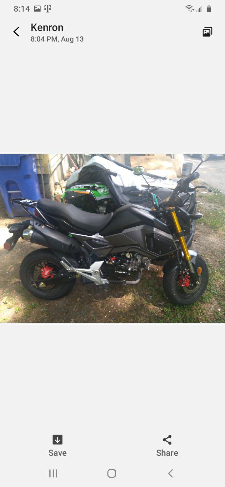 2020 Venom Has Electrical issues Asking $1200.00 Only been Road 5 times has 212 miles Clean Title Made in China