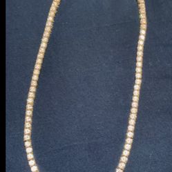 Tennis Chain 18k Gold Plated