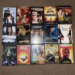 Assorted DVDs $3
