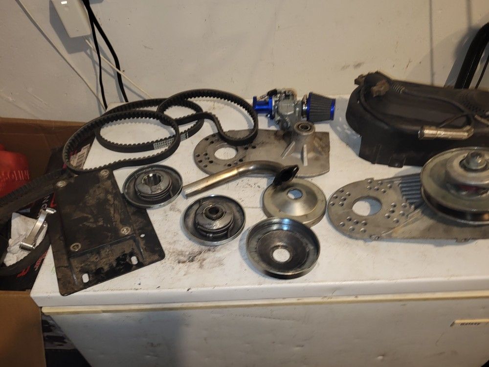 Lots Of Mini Bike Parts