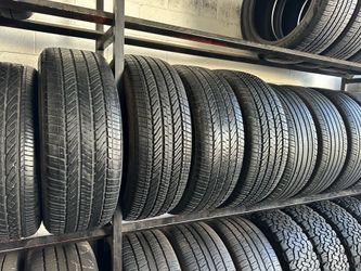 SET OF TIRE 275 60 20 BRIDGESTONE 85% LIFE