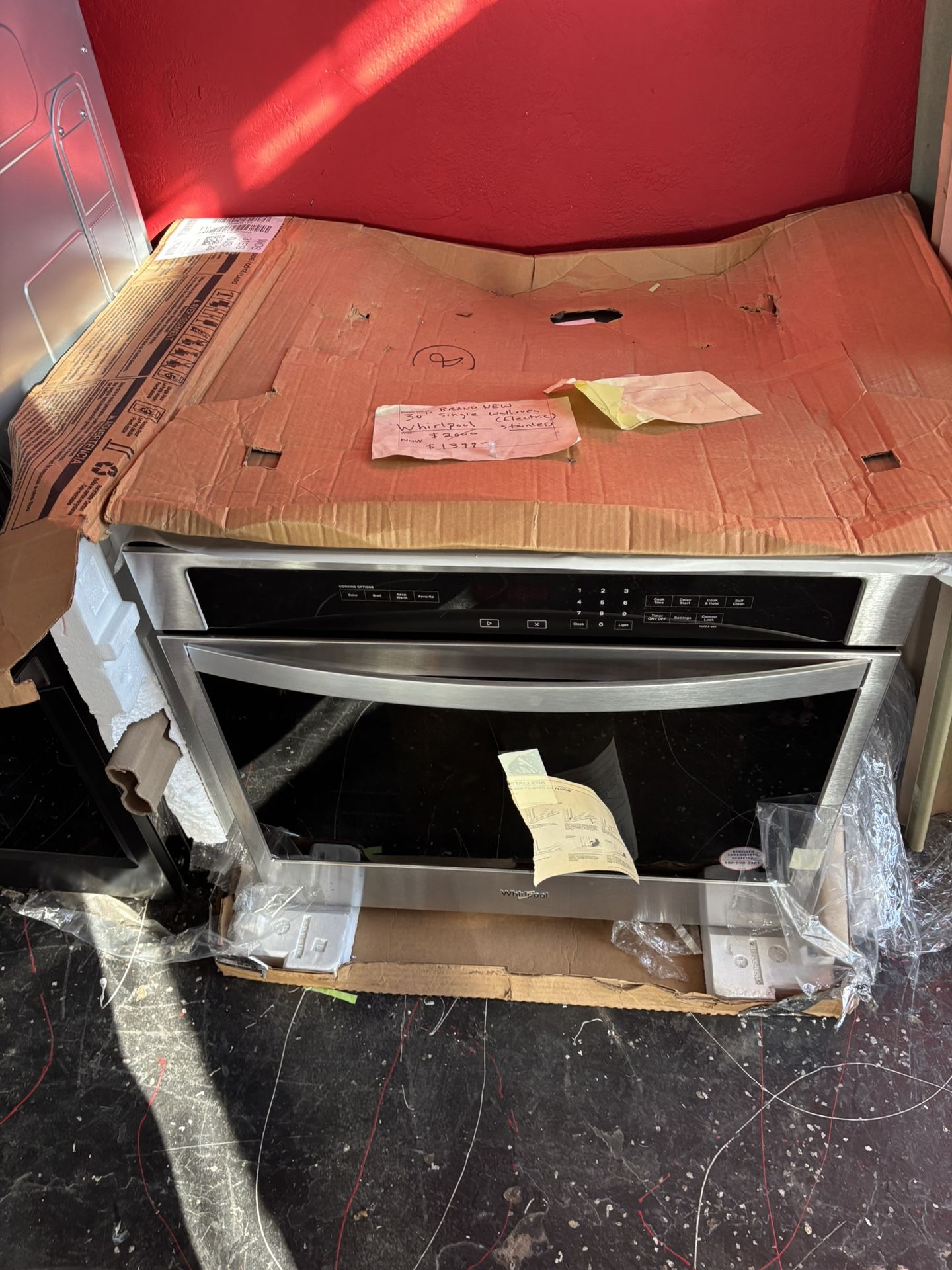 New Whirlpool 30 Inches Electric Wall Oven