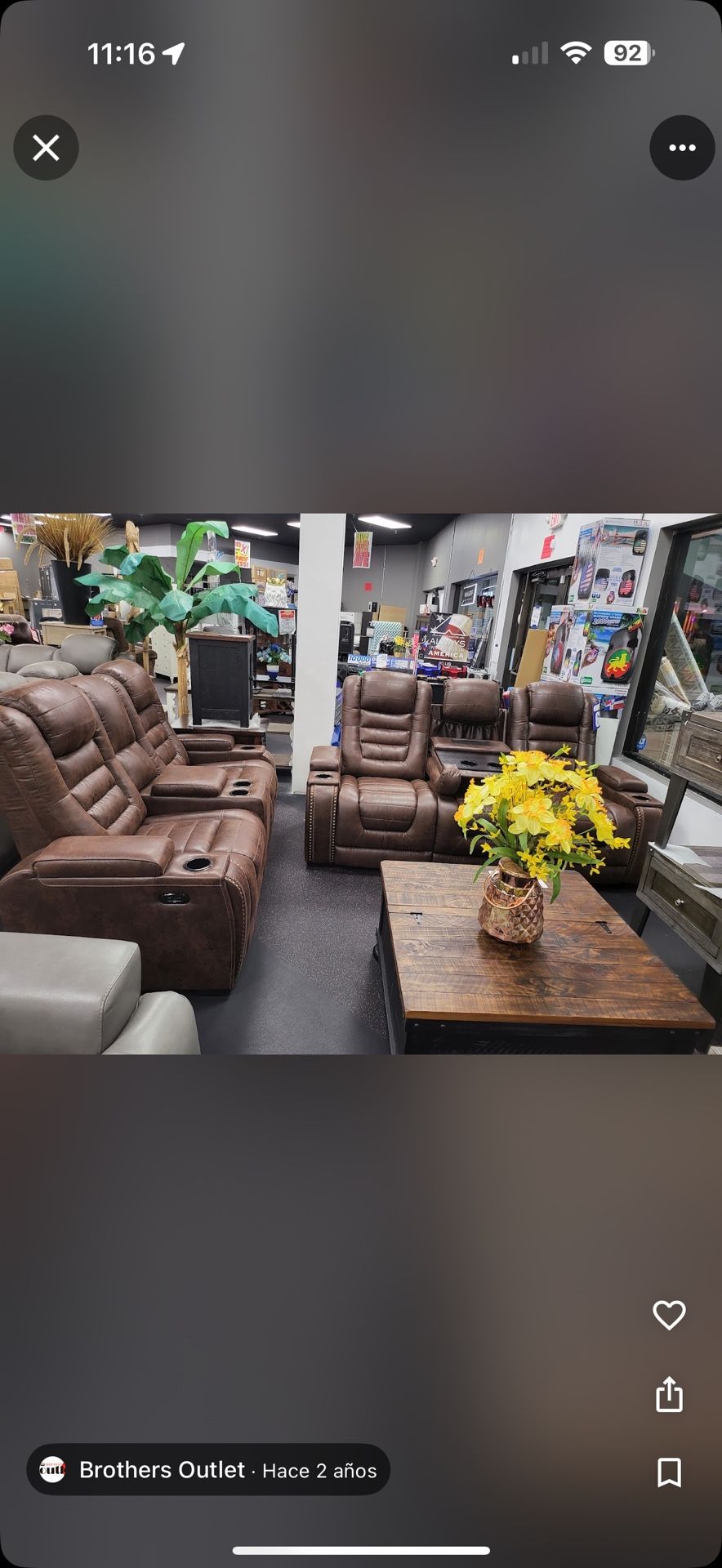 Sofá Loveseat Set Same Day Delivery