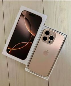 Apple IPhone 16 Pro Max 256gb  Unlocked, FREE Smartwach/ Headphones. Pay $1 Today Rest in payments. NO CREDIT NEEDED FINANCING