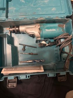 Makita Corded Hammer Drill with Case