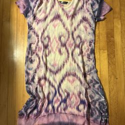 APNY gauze beach cover up see through size Medium