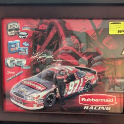 VINTAGE HAND SIGNED NASCAR CHAMPION KURT BUSCH 8" BY 10" COLOR HANDOUT